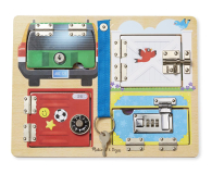 Melissa & Doug Tablica edukacyjna - Zamki i zabezpieczenia - 407236 - zdjęcie 3